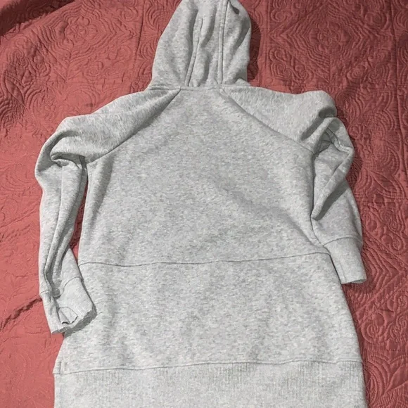 Athleta Girl Crazy Cozy Sweatshirt in heathered grey - Picture 4 of 5